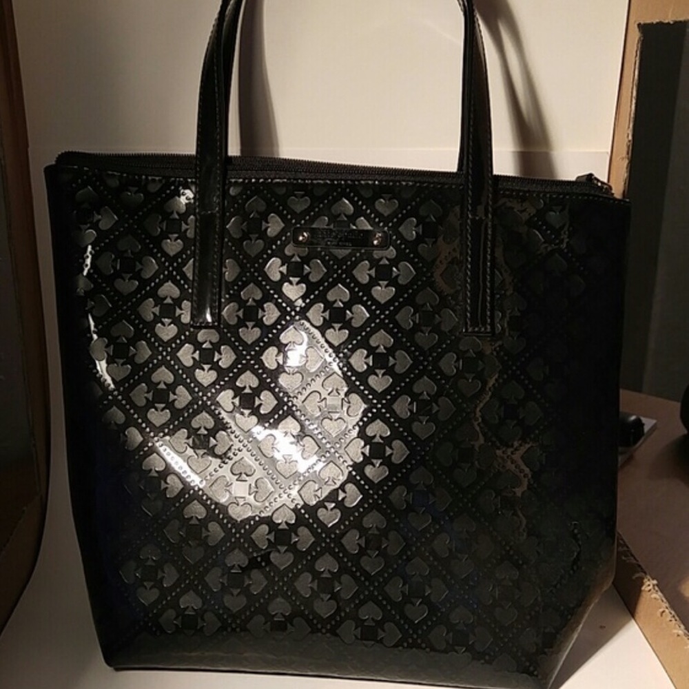 Kate spade patent tote bag ♠️♠️♠️